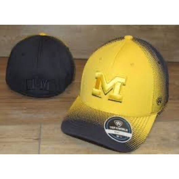 Michigan Wolverines Hat Cap Top of the World One Fit M/L NWT - Picture 1 of 3